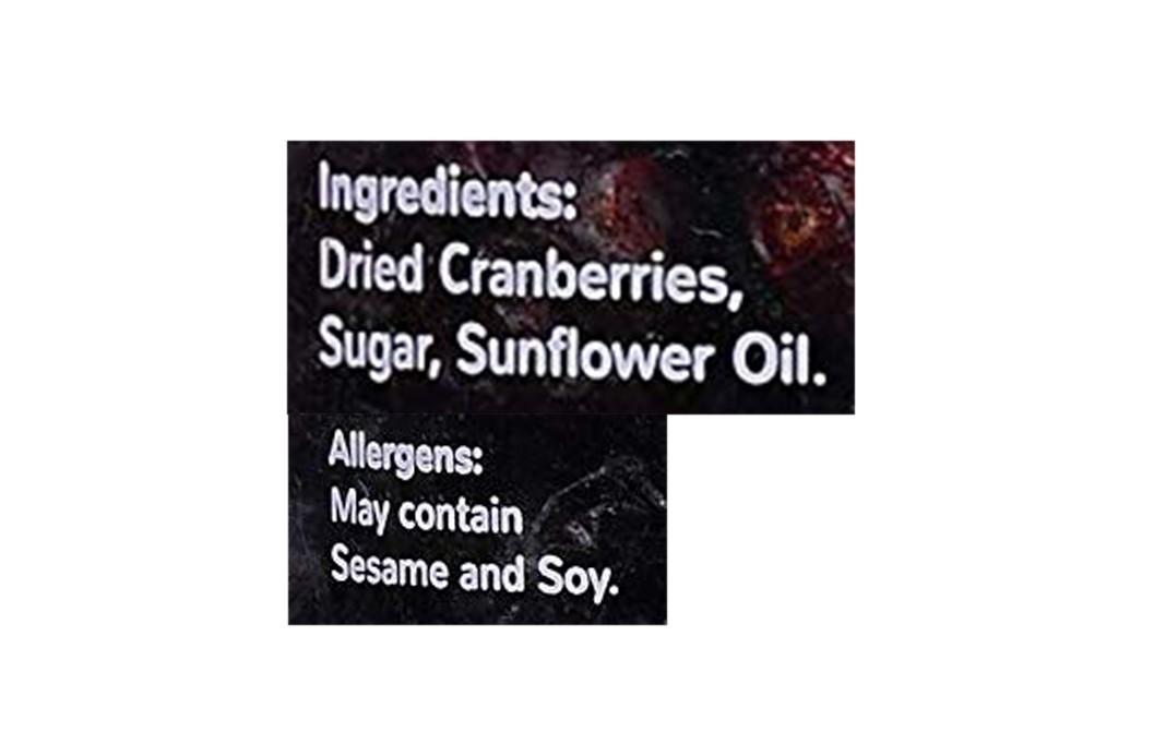 Flyberry Gourmet Classic Cranberries    Glass Jar  100 grams